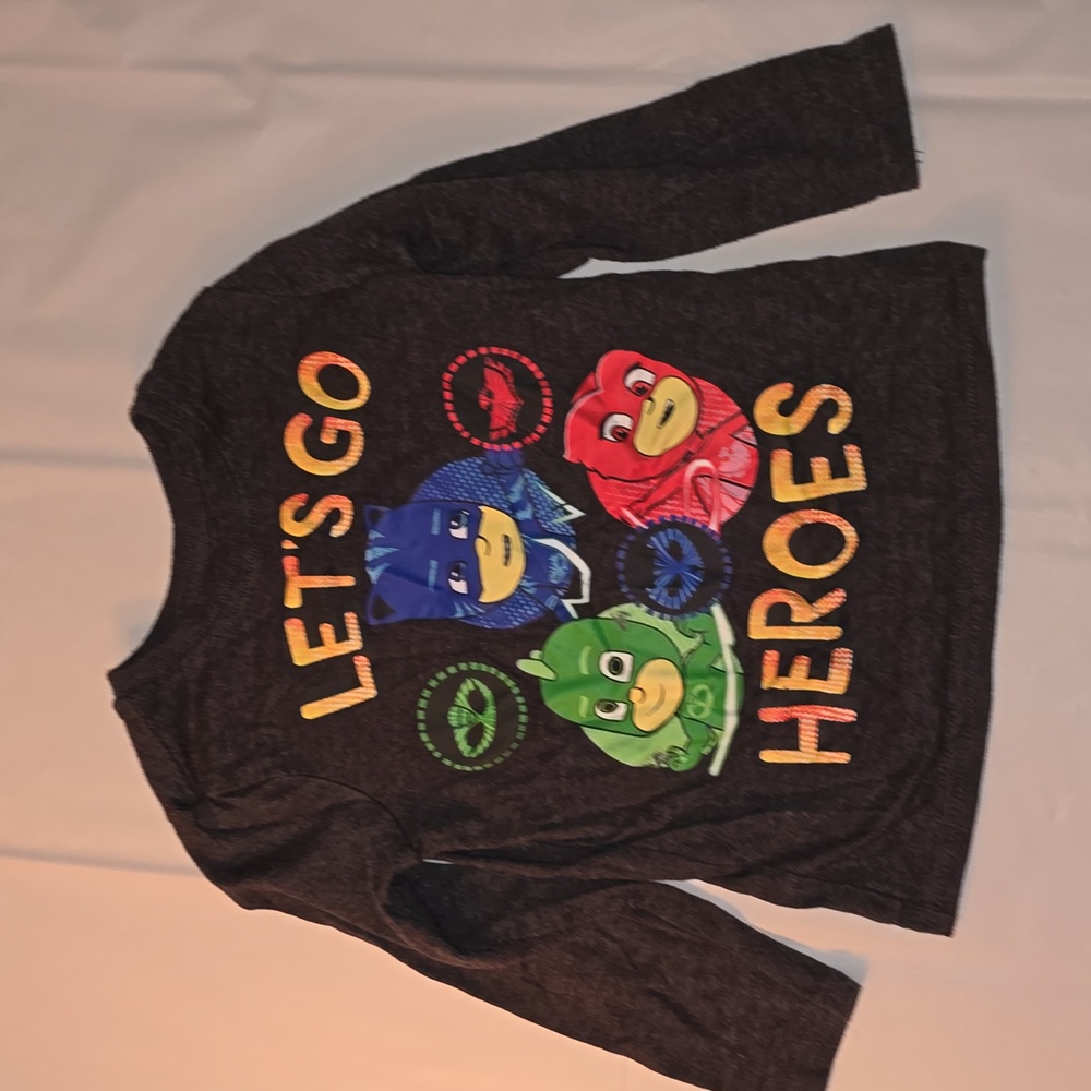 PJ Mask Heros Long Sleeved Shirt 3T